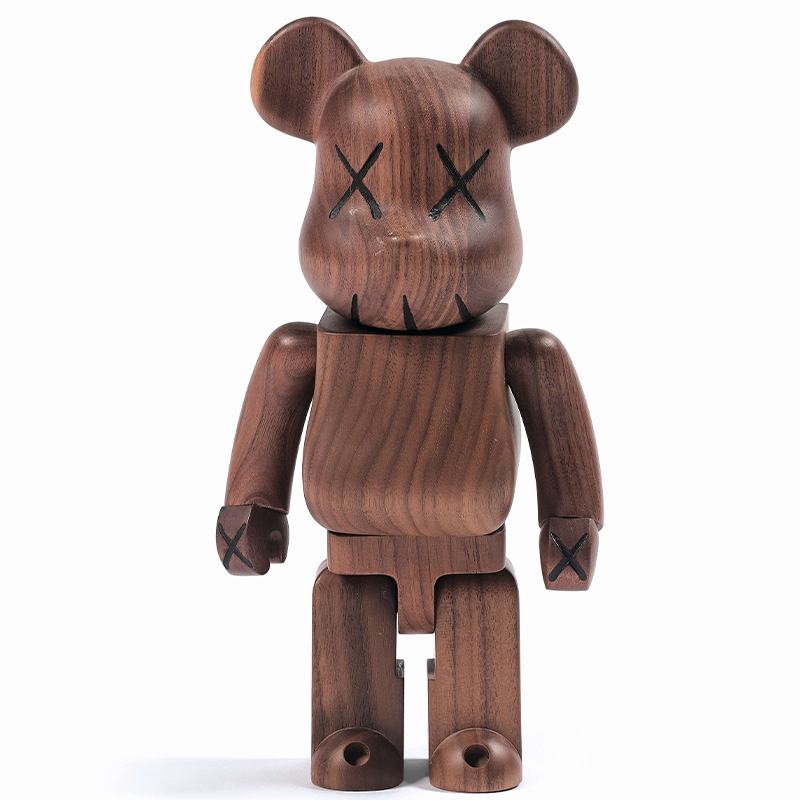 Статуэтка Bearbrick Dark Walnut Орех Статуэтка Bearbrick Dark Walnut Орех в Барнауле | Loft Concept