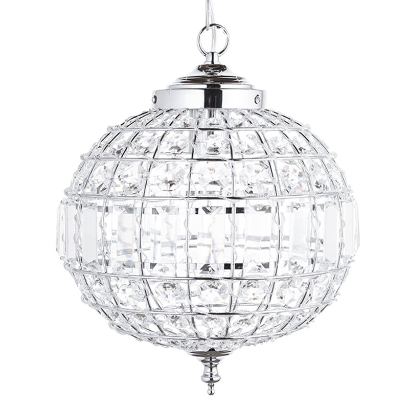 Подвесной светильник Casbah Crystal silver 30 Серебряный Подвесной светильник Casbah Crystal silver 30 Серебряный в Барнауле | Loft Concept