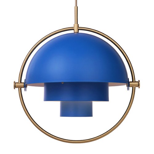 Люстра Louis Weisdorff Multi-lite Pendant Blue Латунь Синий Люстра Louis Weisdorff Multi-lite Pendant Blue Латунь Синий в Барнауле | Loft Concept