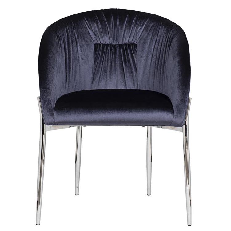Стул Miranda Chair blue Темно-синий Нержавеющая сталь Стул Miranda Chair blue Темно-синий Нержавеющая сталь в Барнауле | Loft Concept
