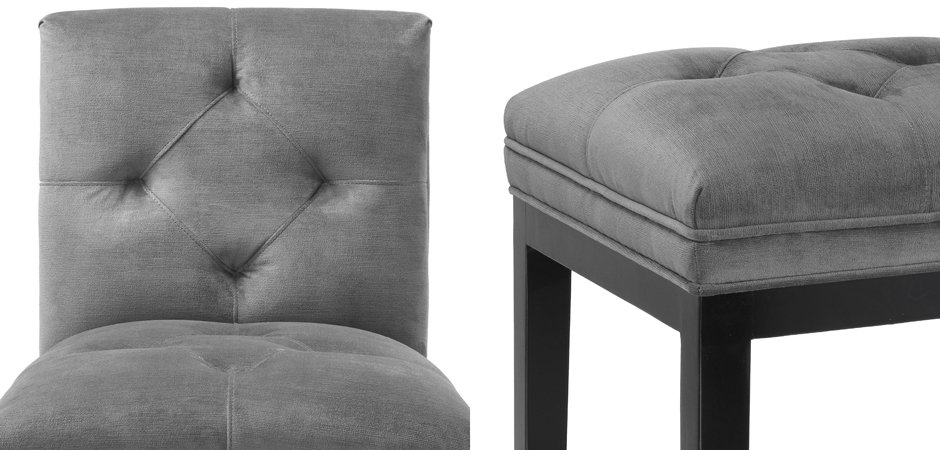 Барный стул Eichholtz Bar Stool Cesare Grey Барный стул Eichholtz Bar Stool Cesare Grey - Loft-Concept в Барнауле