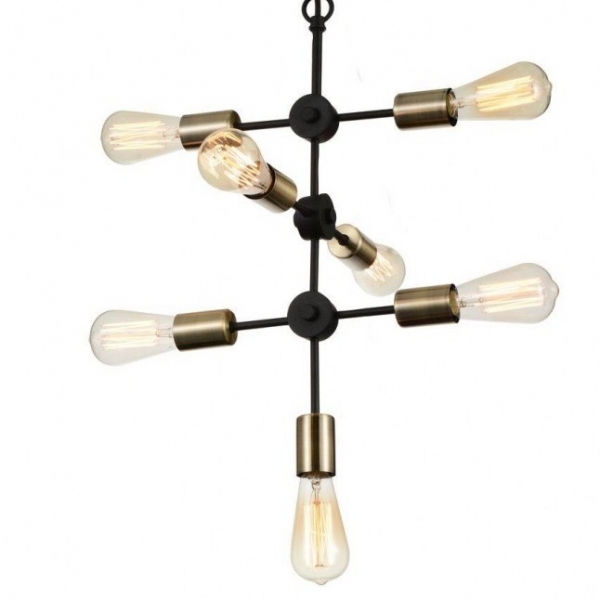 Люстра Bulb Netsch Pendant 7 Черный Люстра Bulb Netsch Pendant 7 Черный в Барнауле | Loft Concept