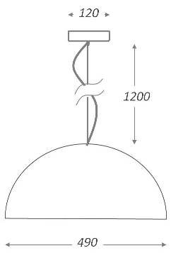 Подвесной светильник Uneven Edge Loft Pendant lamp 5 Подвесной светильник Uneven Edge Loft Pendant lamp 5 в Барнауле