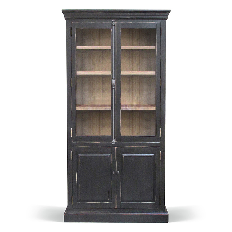 Шкаф Lazzaro Provence HARMONIE Antique Black Черный Шкаф Lazzaro Provence HARMONIE Antique Black Черный в Барнауле | Loft Concept