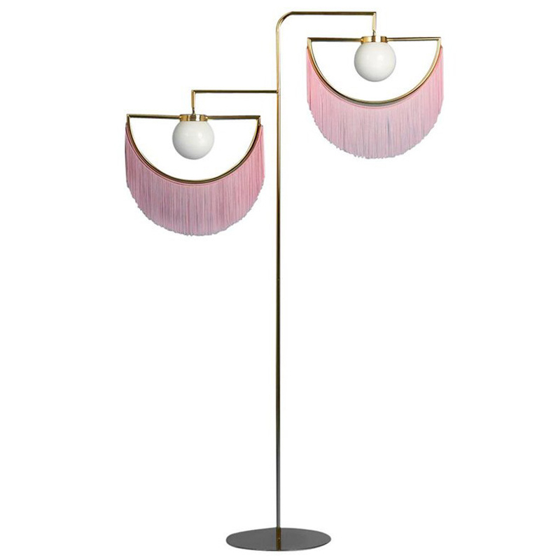 Торшер Inodesign Houtique Masquespacio Floor lamp Two Золотой Розовый Торшер Inodesign Houtique Masquespacio Floor lamp Two Золотой Розовый в Барнауле | Loft Concept