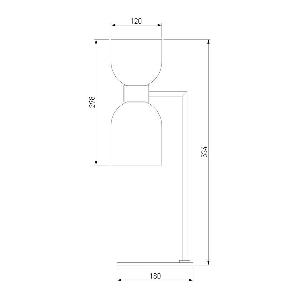 Настольная лампа Light maker studio white and smok brass Настольная лампа Light maker studio white and smok brass в Барнауле