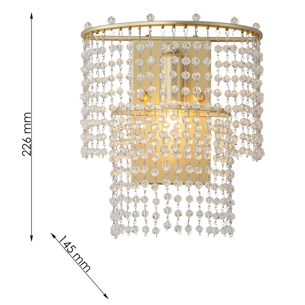Бра с каскадами кристаллов Crystal Rains в Барнауле