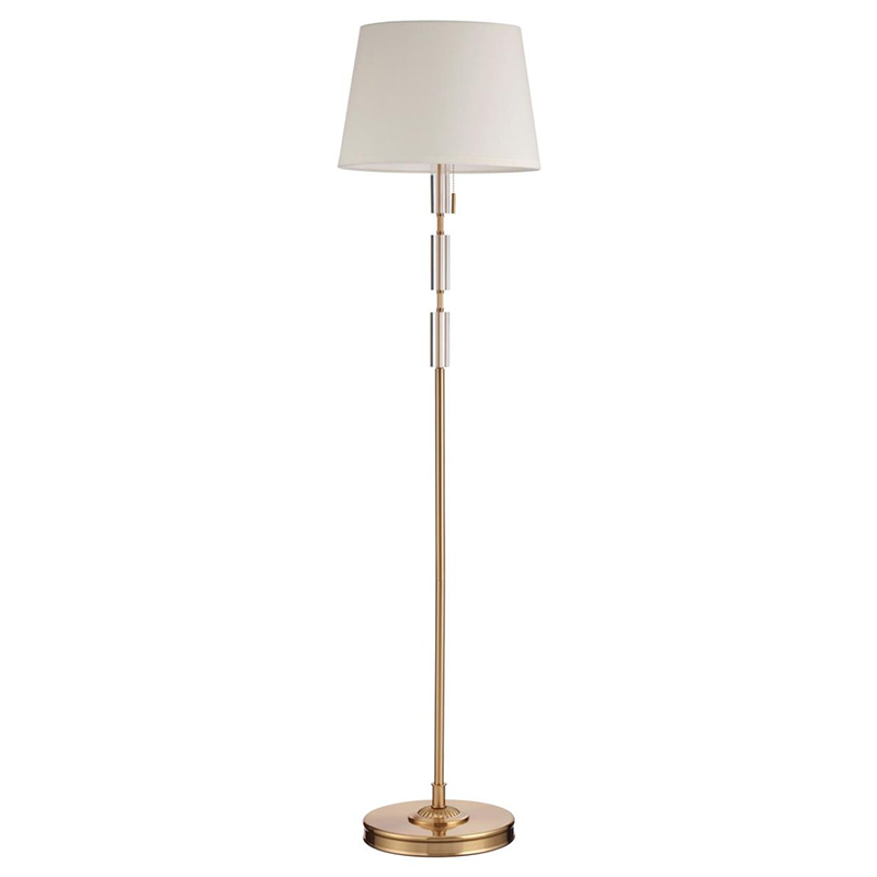 Торшер Ramona White Floor lamp Бронза Белый Торшер Ramona White Floor lamp Бронза Белый в Барнауле | Loft Concept