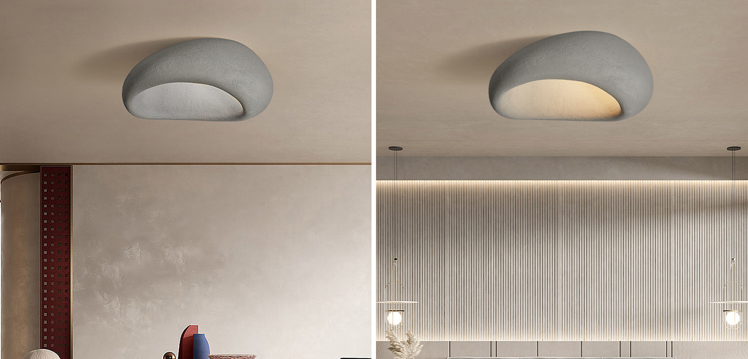 Потолочный светильник Sergey Makhno Серый - фото