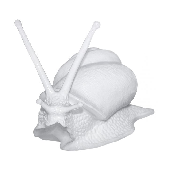 Статуэтка White Snail Белый Статуэтка White Snail Белый в Барнауле | Loft Concept