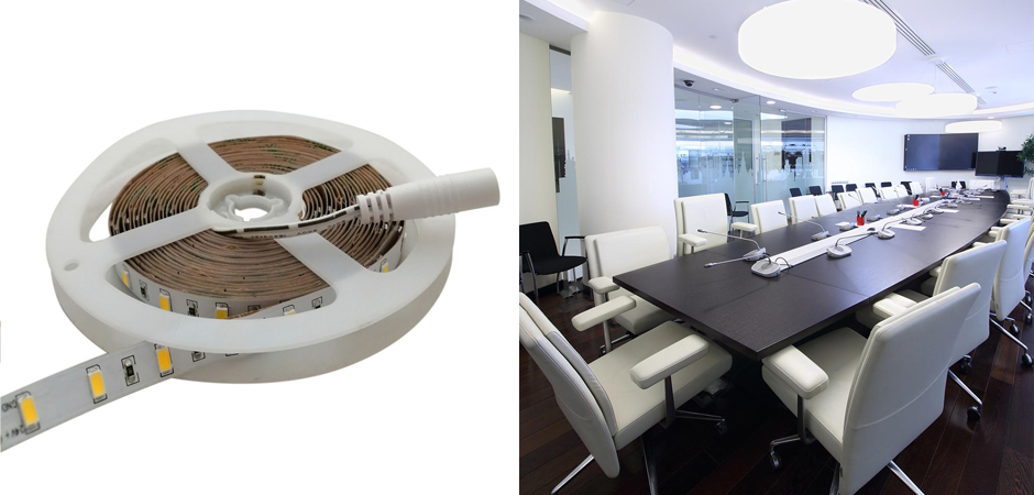 Светодиодная лента 22W/m 60LED/m 5630SMD холодный белый 5M Светодиодная лента 22W/m 60LED/m 5630SMD холодный белый 5M - Loft-Concept в Барнауле