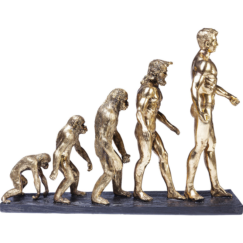Статуэтка Human Evolution Золотой Статуэтка Human Evolution Золотой в Барнауле | Loft Concept