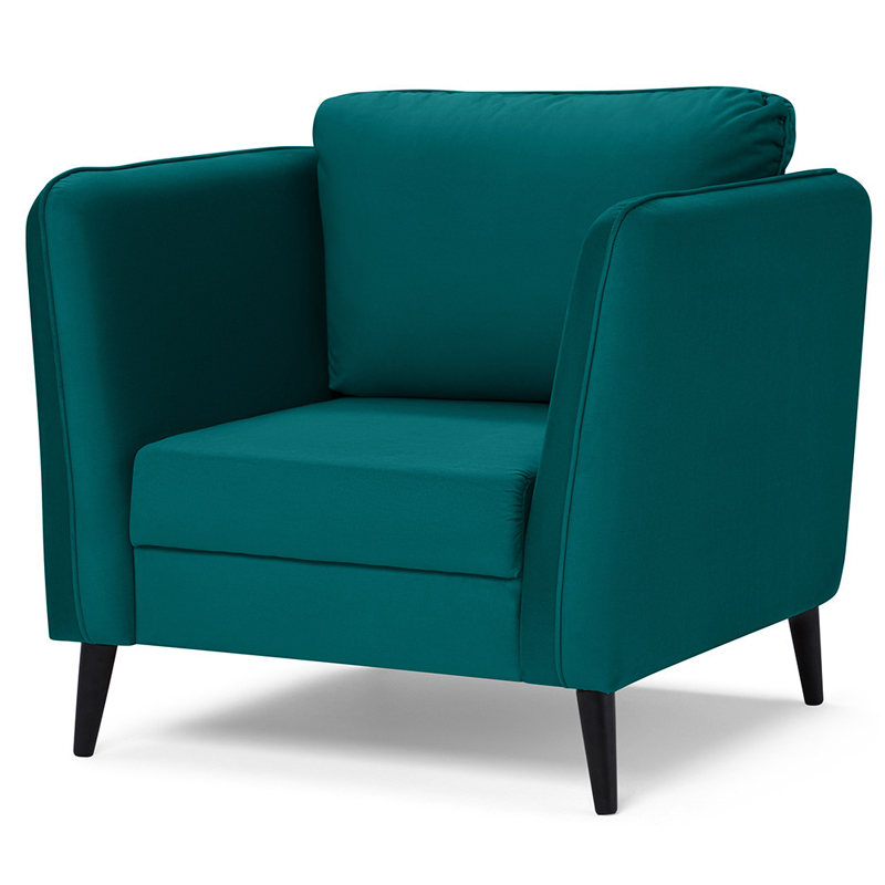 Кресло Ingram Chair Бирюзовый Черный Кресло Ingram Chair Бирюзовый Черный в Барнауле | Loft Concept