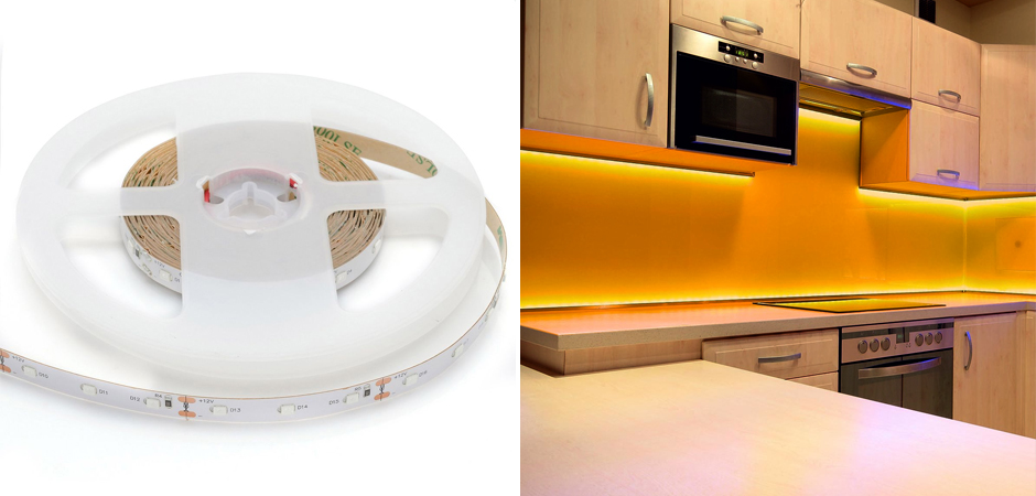Светодиодная лента 4,8W/m 60LED/m 3528SMD желтый Светодиодная лента 4,8W/m 60LED/m 3528SMD желтый - Loft-Concept в Барнауле