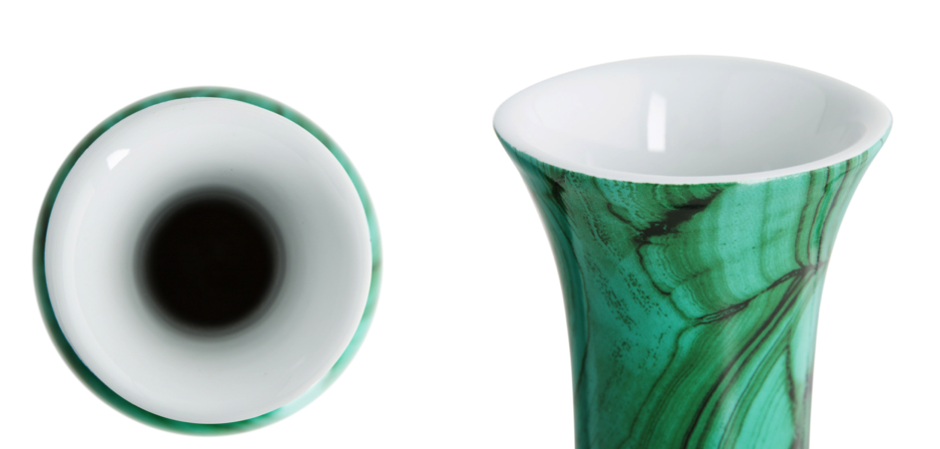 Ваза Malachite Vase vanessa Ваза Malachite Vase vanessa - Loft-Concept в Барнауле
