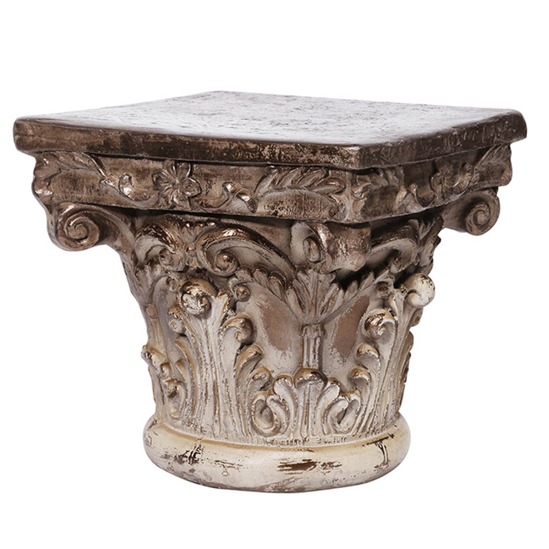 Статуэтка Corinthian order Белый Коричневый винтаж Статуэтка Corinthian order Белый Коричневый винтаж в Барнауле | Loft Concept