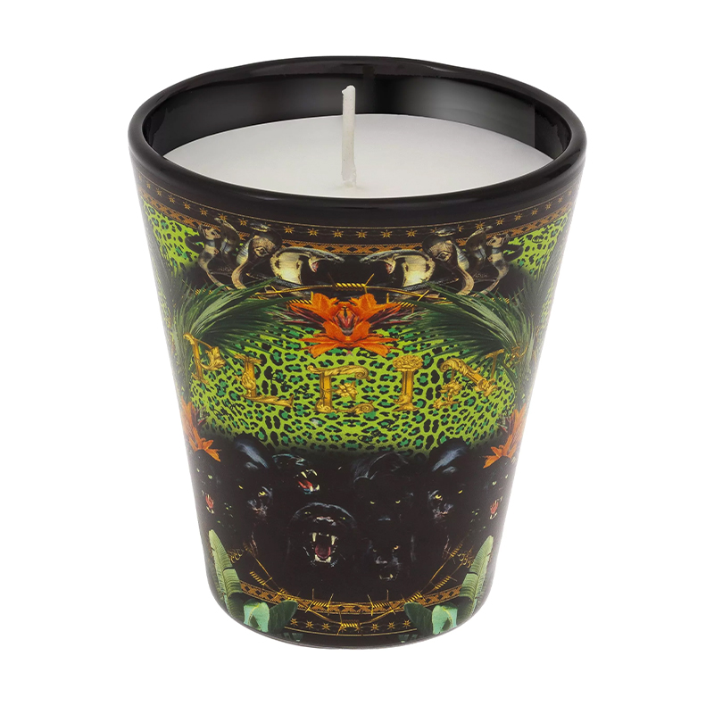 Свеча Philipp Plein Candle Jungle S Черный Мульти Свеча Philipp Plein Candle Jungle S Черный Мульти в Барнауле | Loft Concept