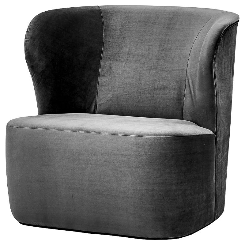 Кресло Hortense Chair Gray Серый Кресло Hortense Chair Gray Серый в Барнауле | Loft Concept