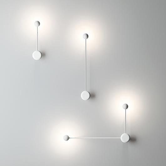 Бра Pin Wall Light White Белый Бра Pin Wall Light White Белый в Барнауле | Loft Concept