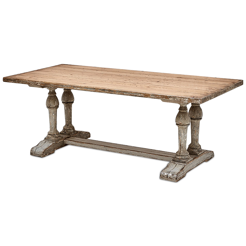 Обеденный стол Niseti Table Бежево-серый Обеденный стол Niseti Table Бежево-серый в Барнауле | Loft Concept