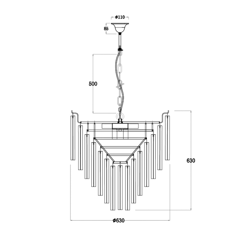 Люстра Eichholtz Chandelier Nova Chrome Люстра Eichholtz Chandelier Nova Chrome в Барнауле