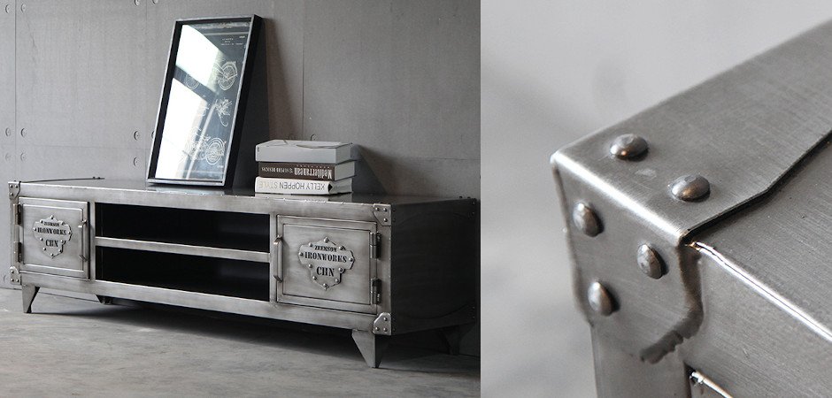 TV-тумба Loft Safe с полками TV-тумба Loft Safe с полками - Loft-Concept в Барнауле