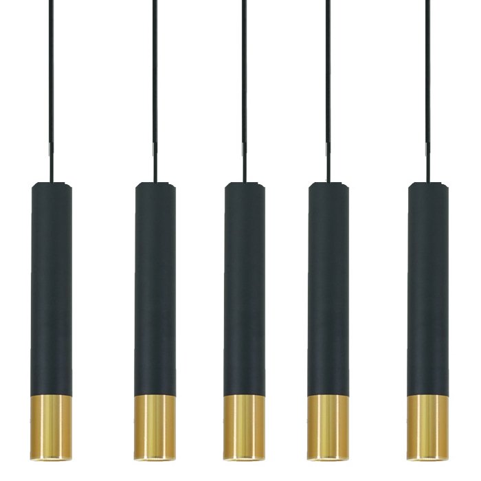Подвесной светильник Ike large Pendant Lamp Черный Латунь Подвесной светильник Ike large Pendant Lamp Черный Латунь в Барнауле | Loft Concept