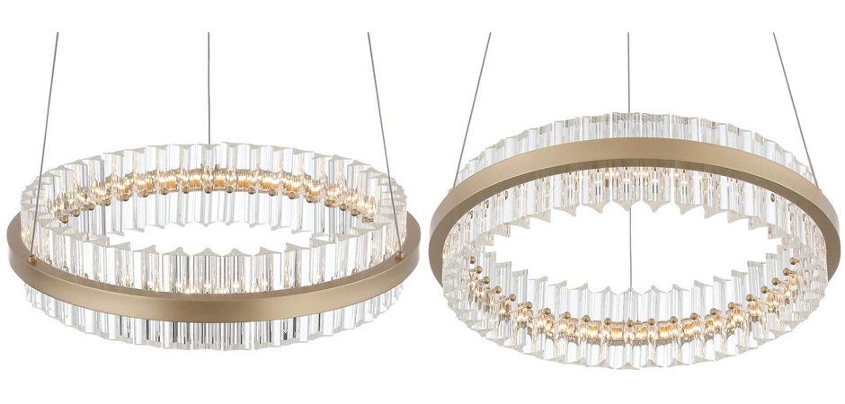 Люстра Ring Horizontal Gold Люстра Ring Horizontal Gold - Loft-Concept в Барнауле
