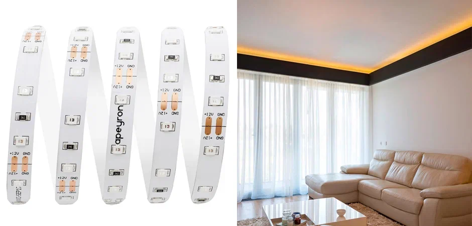 Светодиодная лента 4,8W/m 60LED/m 2835SMD желтый 5M Светодиодная лента 4,8W/m 60LED/m 2835SMD желтый 5M - Loft-Concept в Барнауле