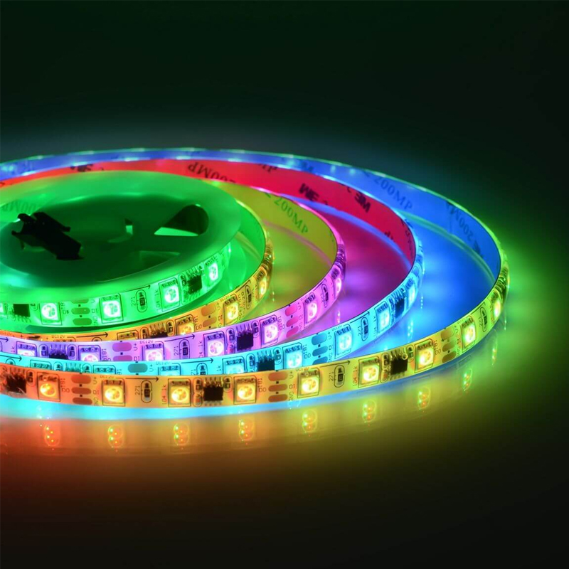 Комплект светодиодной влагозащищенной ленты 14,4W/m 60Led/m 5050SMD разноцветный 2M Белый Комплект светодиодной влагозащищенной ленты 14,4W/m 60Led/m 5050SMD разноцветный 2M Белый в Барнауле | Loft Concept