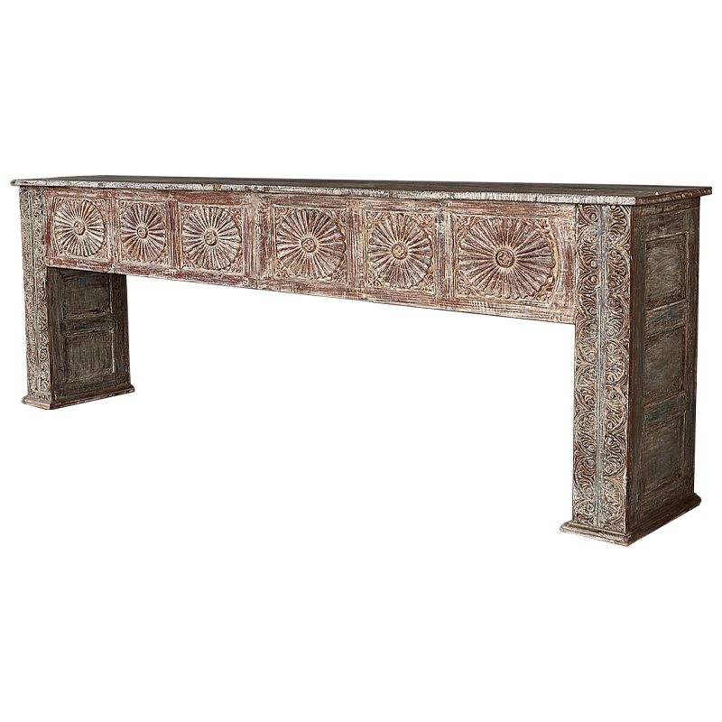 Консоль Narang Console Коричневый винтаж Консоль Narang Console Коричневый винтаж в Барнауле | Loft Concept