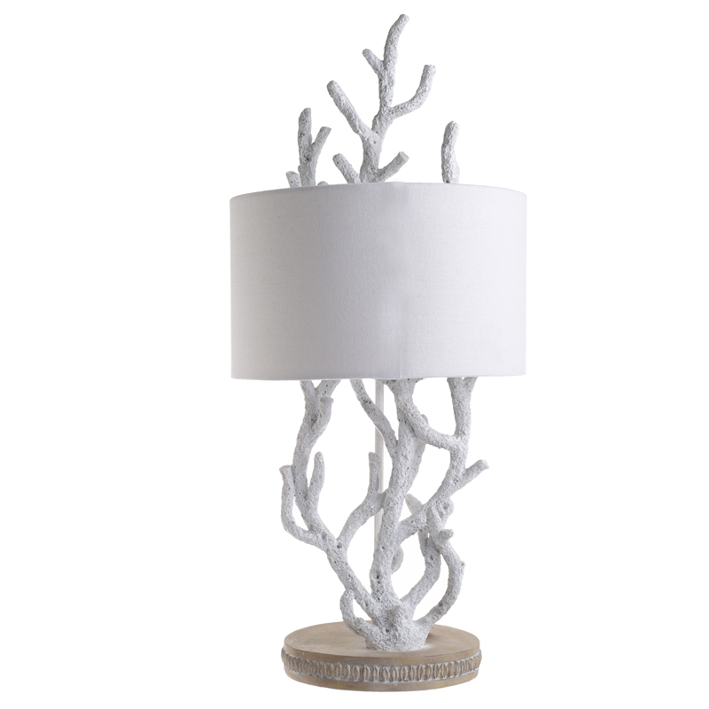 Настольная лампа Coral Decor Table lamp Белый Настольная лампа Coral Decor Table lamp Белый в Барнауле | Loft Concept