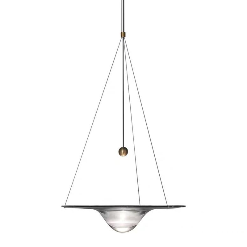 Hesitation Lamp Стеклянный подвесной светильник, имитирующий каплю воды Прозрачное Стекло Латунь Hesitation Lamp Стеклянный подвесной светильник, имитирующий каплю воды Прозрачное Стекло Латунь в Барнауле | Loft Concept