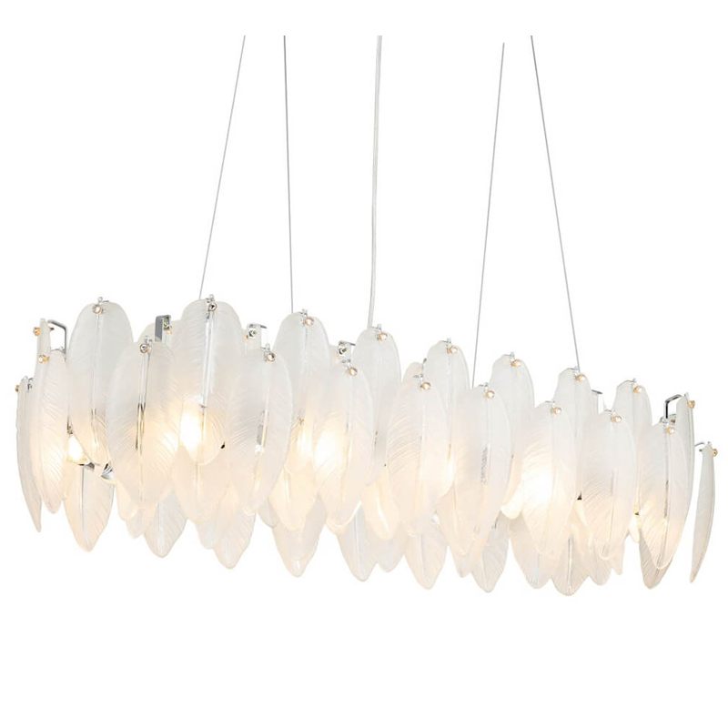 Люстра Bud Petals Chandelier Chrome Line Хром Люстра Bud Petals Chandelier Chrome Line Хром в Барнауле | Loft Concept