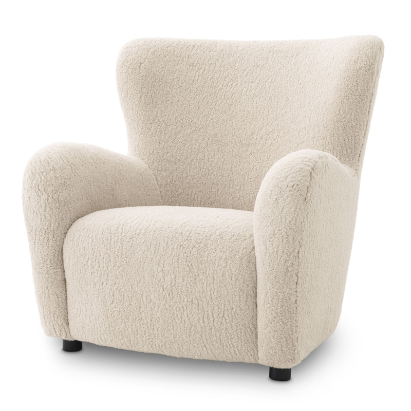 Кресло Eichholtz Chair Svante L Кремовый Черный Кресло Eichholtz Chair Svante L Кремовый Черный в Барнауле | Loft Concept