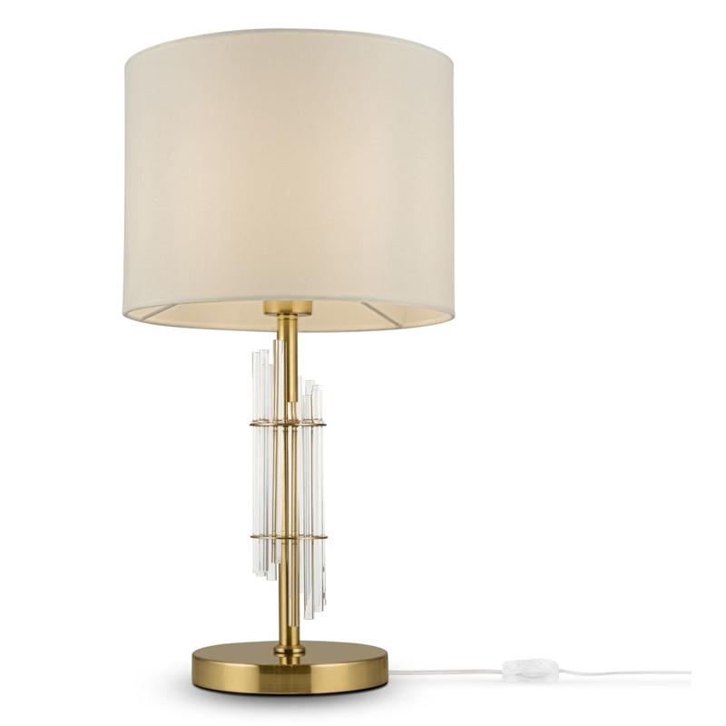 Настольная лампа Aldrich light Table Lamp Латунь Белый Настольная лампа Aldrich light Table Lamp Латунь Белый в Барнауле | Loft Concept