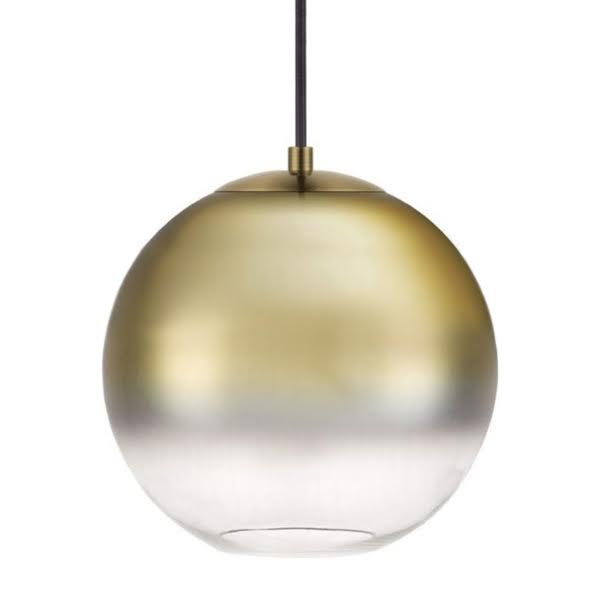 Подвесной светильник Ball Sunrise Pendant lamp матовое золото Подвесной светильник Ball Sunrise Pendant lamp матовое золото в Барнауле | Loft Concept