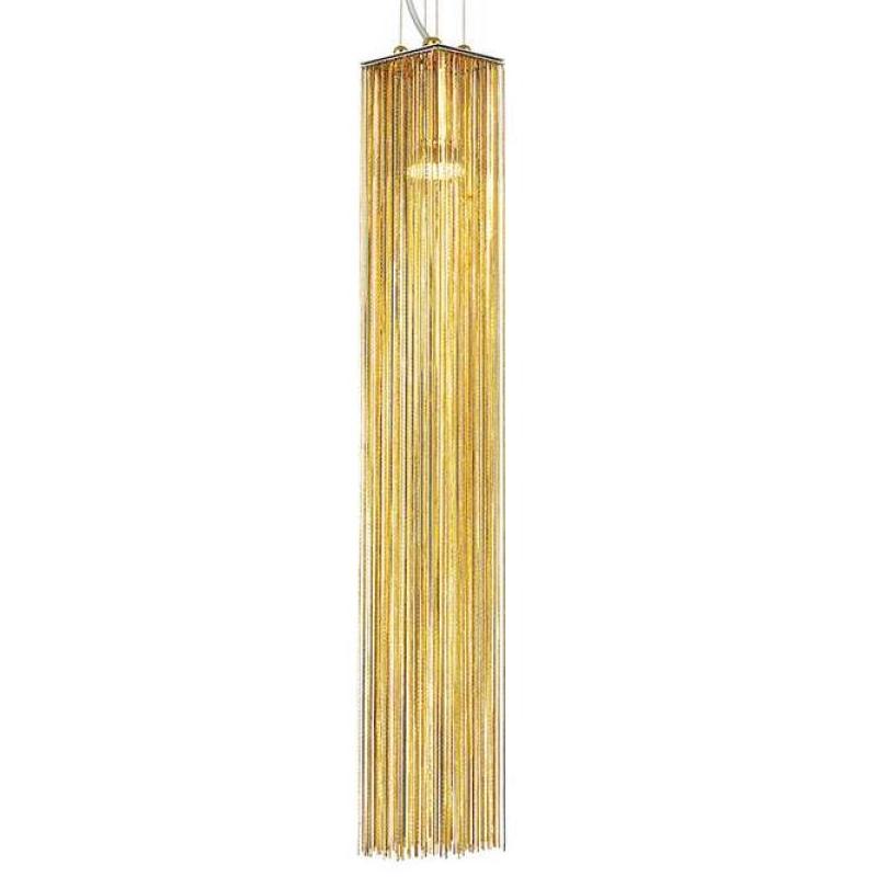 Подвесной светильник Atlantis Chain Gold One Золотой Подвесной светильник Atlantis Chain Gold One Золотой в Барнауле | Loft Concept