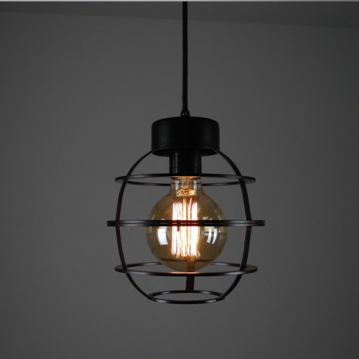 Подвесной светильник Loft Industrial Buble Черный Подвесной светильник Loft Industrial Buble Черный в Барнауле | Loft Concept