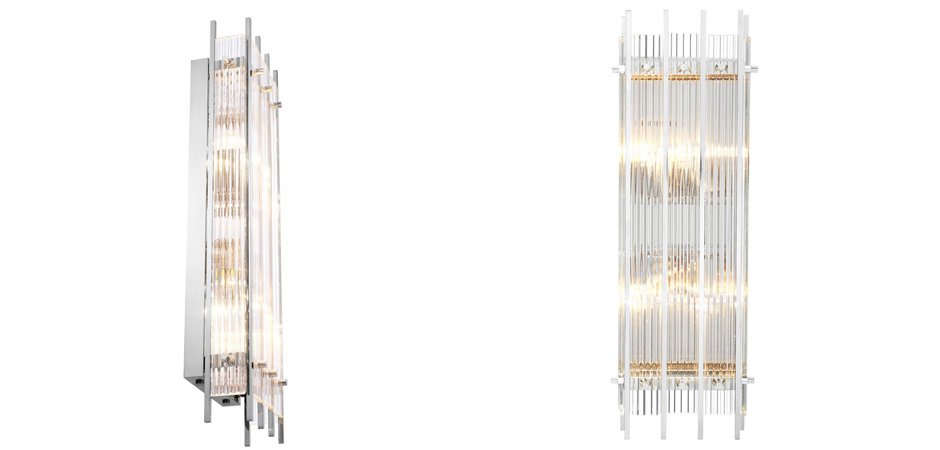 Бра Wall Lamp Sparks L Nickel Бра Wall Lamp Sparks L Nickel - Loft-Concept в Барнауле