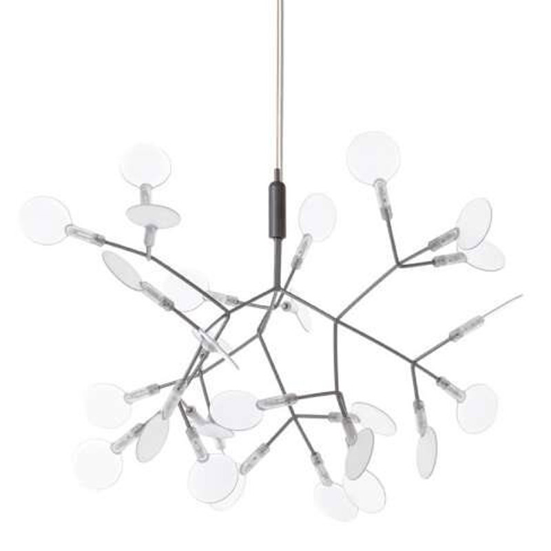 Люстра Heracleum silver 50 Серебряный Белый Люстра Heracleum silver 50 Серебряный Белый в Барнауле | Loft Concept