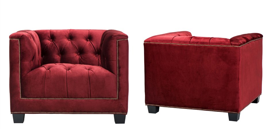 Кресло Eichholtz Chair Paolo Red Кресло Eichholtz Chair Paolo Red - Loft-Concept в Барнауле