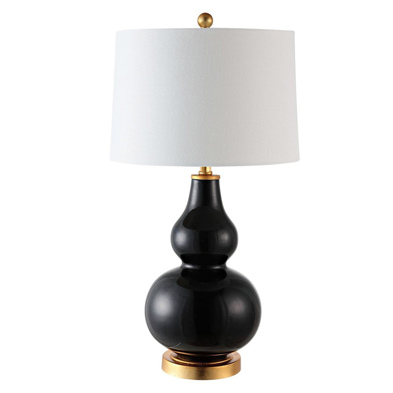 Настольная лампа Loraine Black Table lamp Черный Настольная лампа Loraine Black Table lamp Черный в Барнауле | Loft Concept