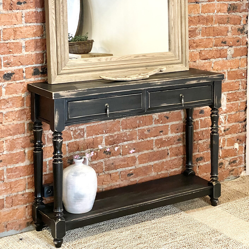 Консоль Danielle Console Черный Консоль Danielle Console Черный в Барнауле | Loft Concept