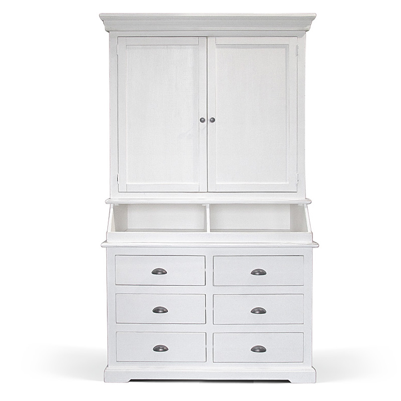 Шкаф Ruggerio Provence HARMONIE small Белый Шкаф Ruggerio Provence HARMONIE small Белый в Барнауле | Loft Concept