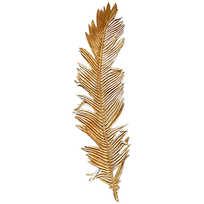 Аксессуар на стену Golden Feather Золотой Аксессуар на стену Golden Feather Золотой в Барнауле | Loft Concept