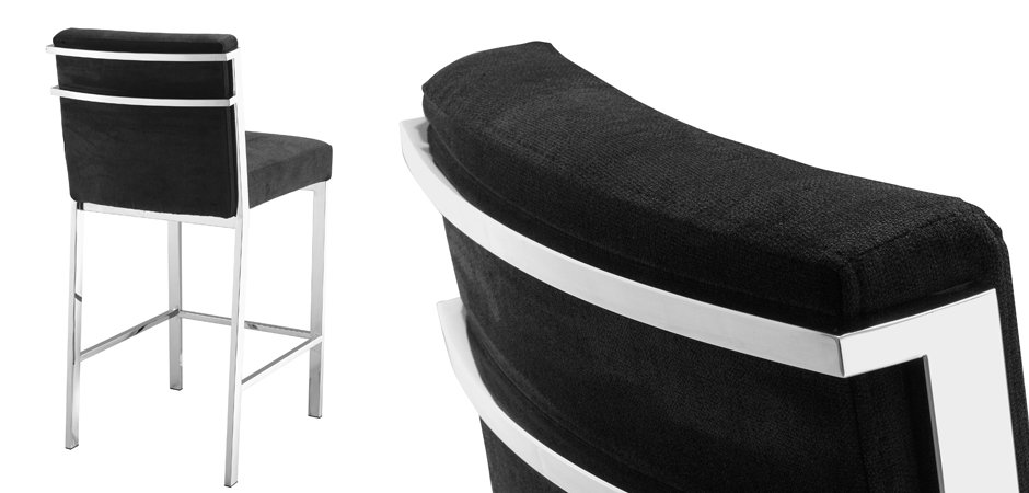 Полубарный стул Eichholtz Counter Stool Scott Steel Полубарный стул Eichholtz Counter Stool Scott Steel - Loft-Concept в Барнауле