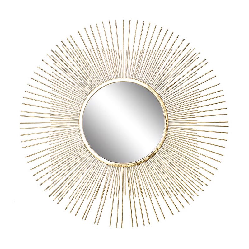 Зеркало-солнце Thin Rays Mirror Золотой Зеркало-солнце Thin Rays Mirror Золотой в Барнауле | Loft Concept