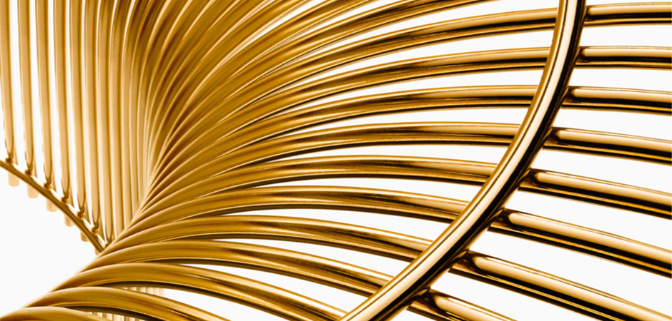 Стол Platner Coffee Gold Стол Platner Coffee Gold - Loft-Concept в Барнауле