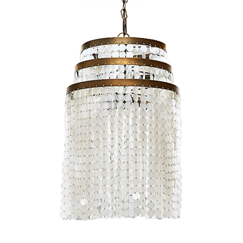 Люстра Potier Chandeliers Латунь Белый Люстра Potier Chandeliers Латунь Белый в Барнауле | Loft Concept